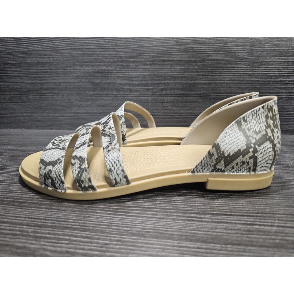 Crocs Sandals Womens 7 Tulum Slide Open Toe Comfort Casual Flats Slip On - Picture 4 of 9